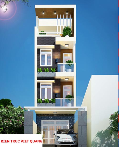 A BAO PN - Chi phí xây dựng nhà phố 6 tầng 58m2