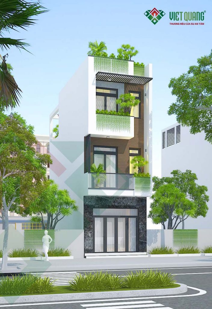 Mẫu nhà phố 3 tầng đẹp, hiện đại – 27 - Việt Quang Group