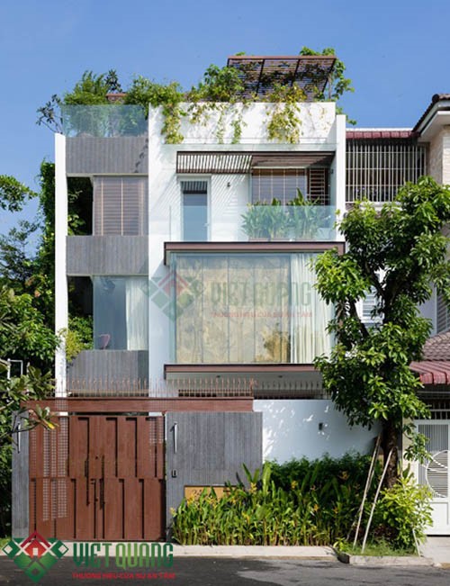 Những mẫu thiết kế nhà phố phong cách Châu âu hiện đại - Việt Quang