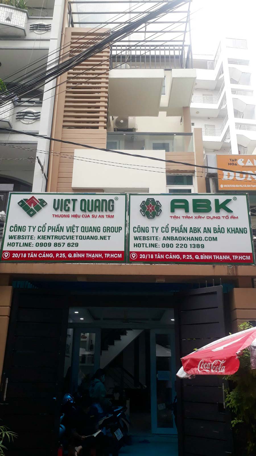 Văn phòng chi nhánh 5 quận Bình Thạnh của công ty cổ phần Việt Quang Group