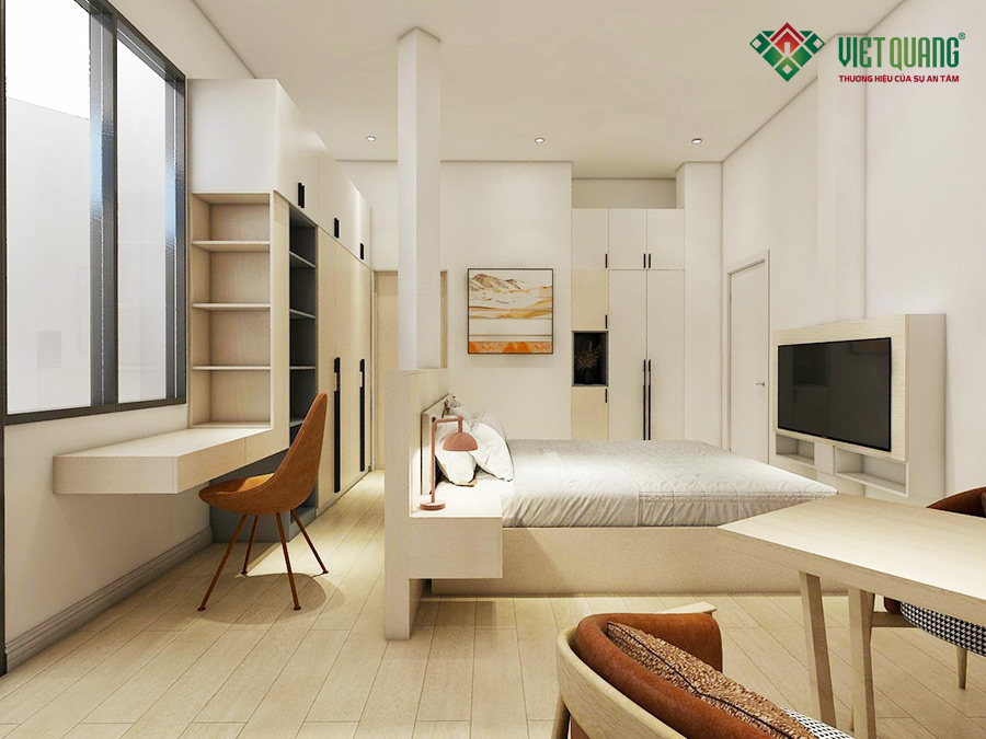 Thiết kế nội thất căn hộ cho thuê tại quận Phú Nhuận