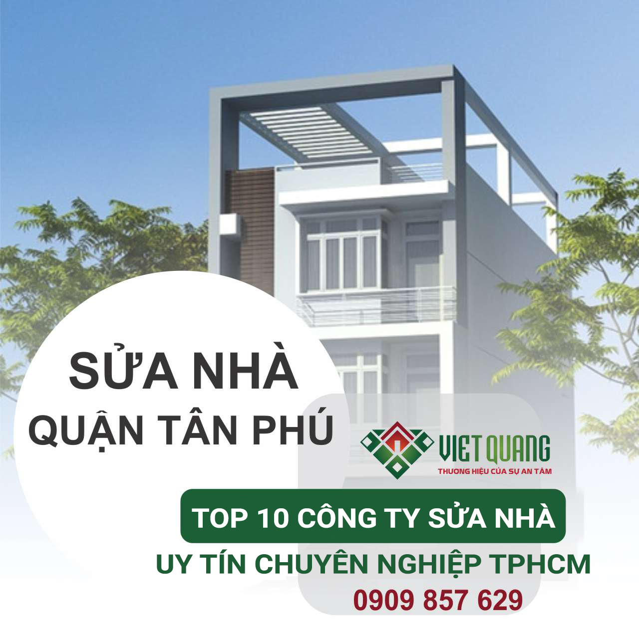 Top 10 công ty sửa chữa nhà giá rẻ uy tín tại Quận Tân Phú