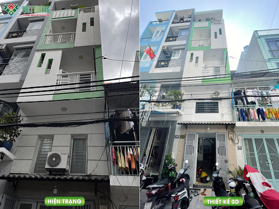 Hình ảnh sủa nhà trọn gói cô Gấm quận 4