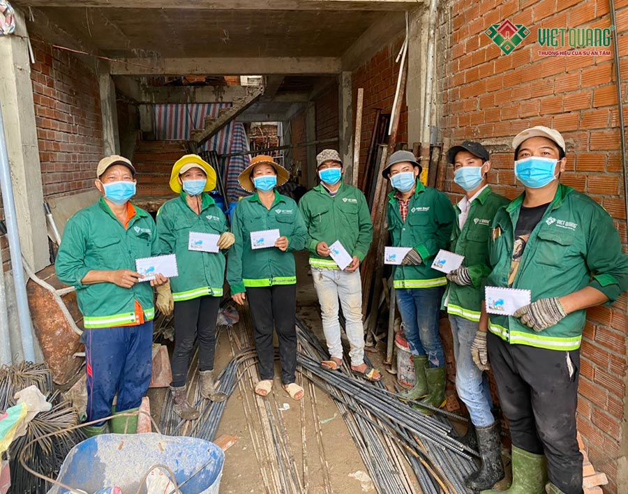 Việt Quang Group hỗ trợ công nhân dịch covid-19 (Đợt 3)