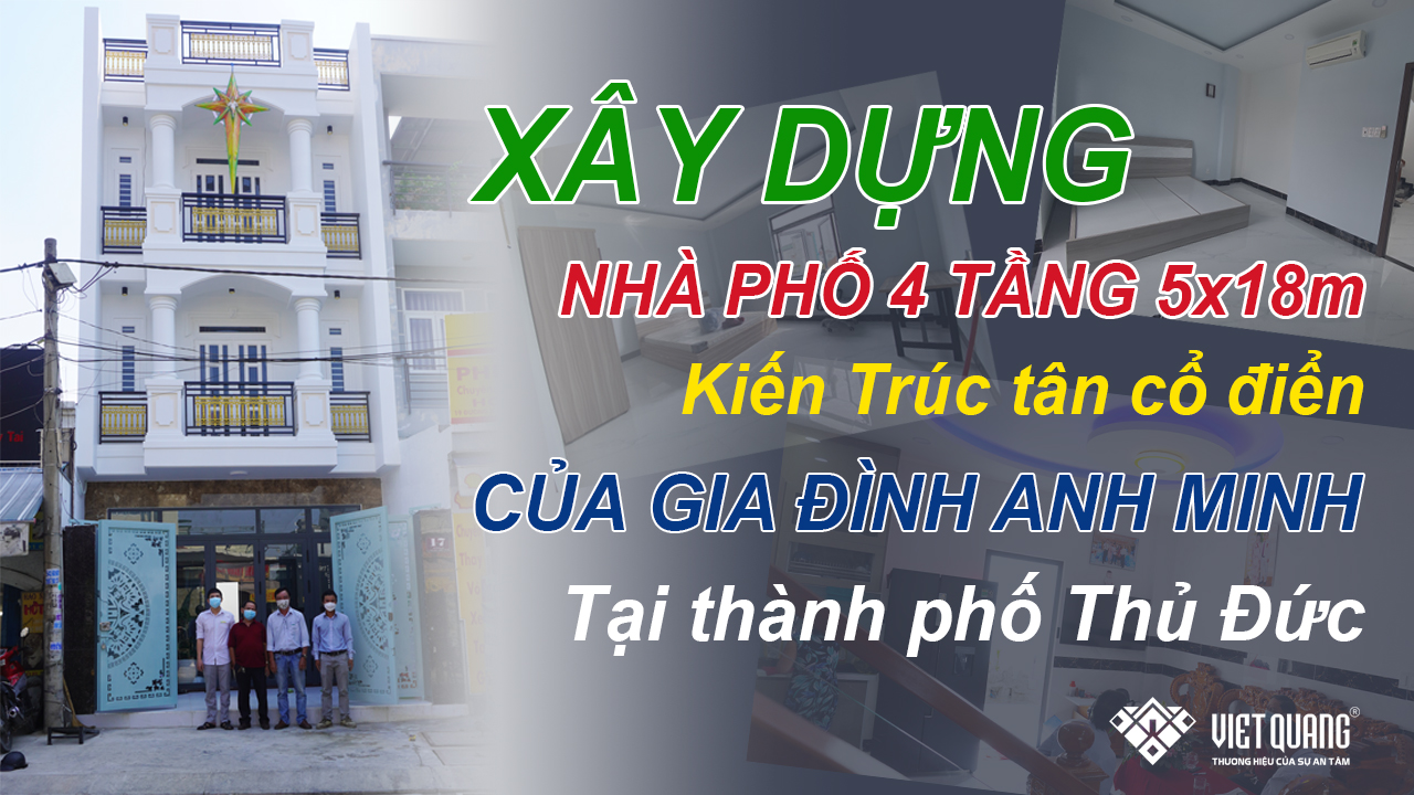 Đánh giá của anh Minh tại TP Thủ Đức về dịch vụ xây nhà trọn gói của Việt Quang