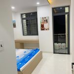 Phòng ngủ master nhà phố 4 tầng 4x13m của anh Cương tại quận Gò Vấp do công ty Việt Quang thiết kế và thi công trọn gói