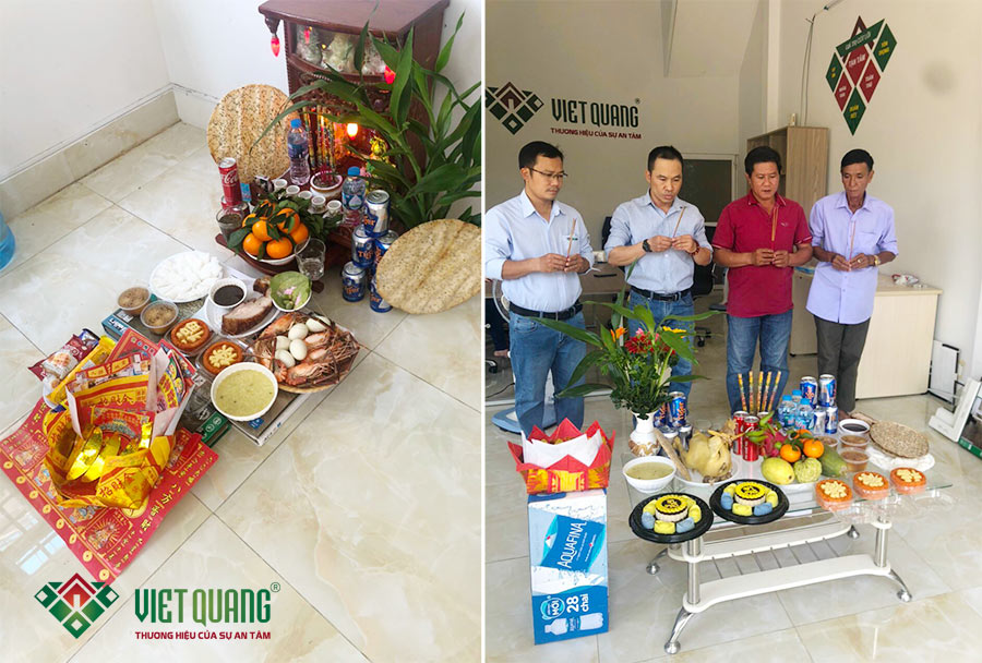Việt Quang Group cúng khai trương đầu năm Nhâm Dần 2022
