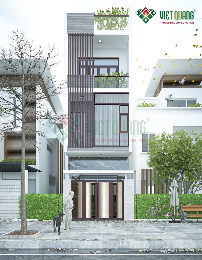 BST] 100+ Mẫu thiết kế nhà phố 3 tầng đẹp, hiện đại 2023