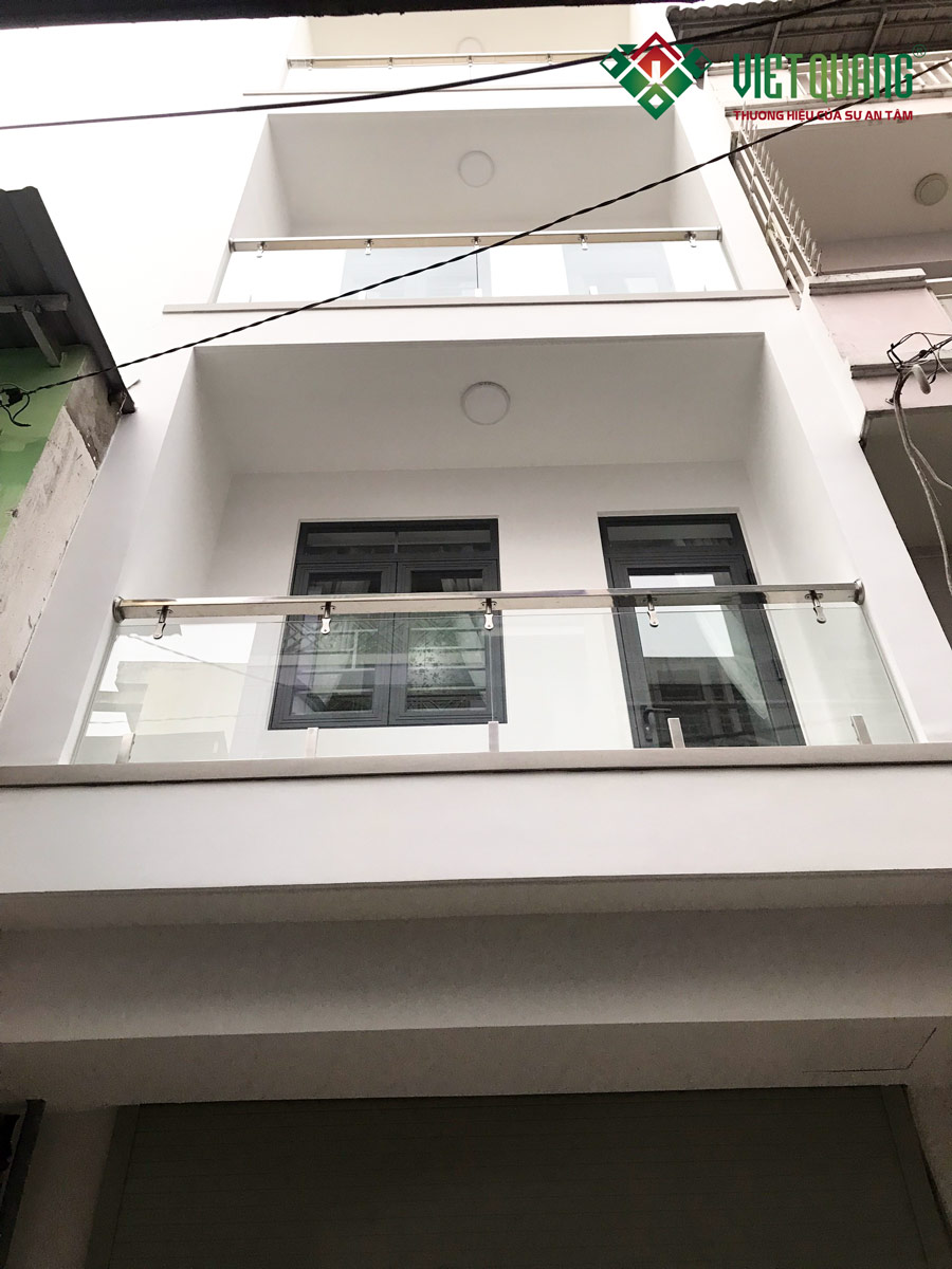 Việt Quang Group là công ty đã tư vấn thiết kế và thi công xây dựng nhà phố 4 tầng của anh Tường tại quận 10