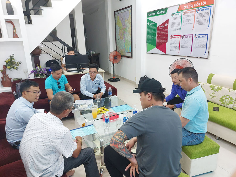 Việt Quang Group kí hợp đồng xây nhà 4 tầng với anh Hiếu tại quận 7