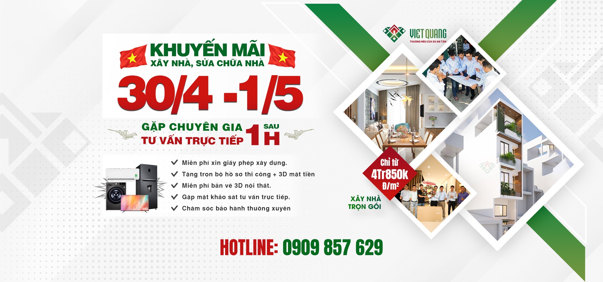 Chào mừng ngày 30/4 1/5 