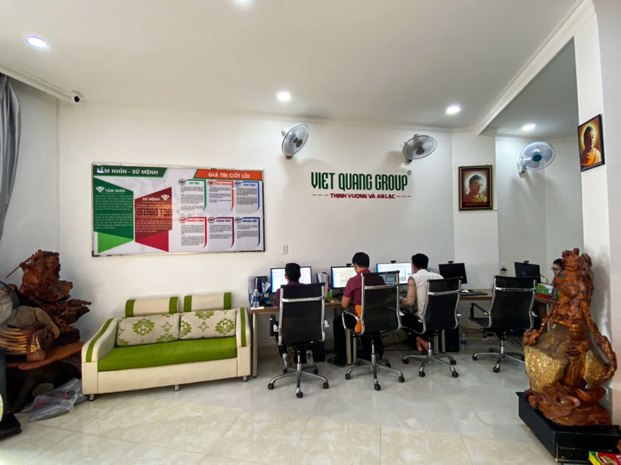 Văn phòng chi nhánh 4 Quận Gò Vấp của công ty cổ phần Việt Quang Group