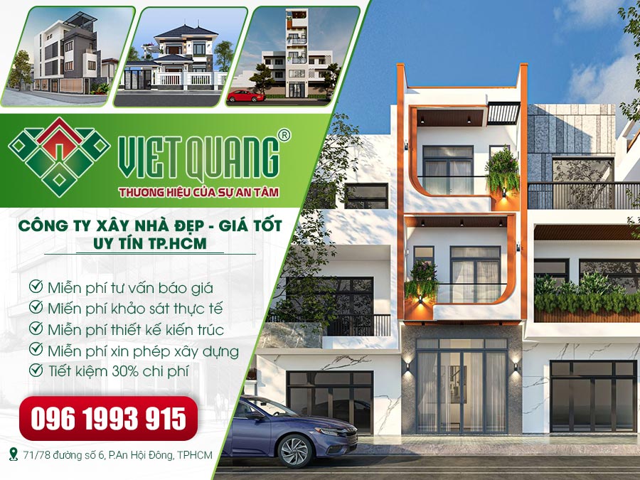 Công ty xây nhà quận 7 uy tín