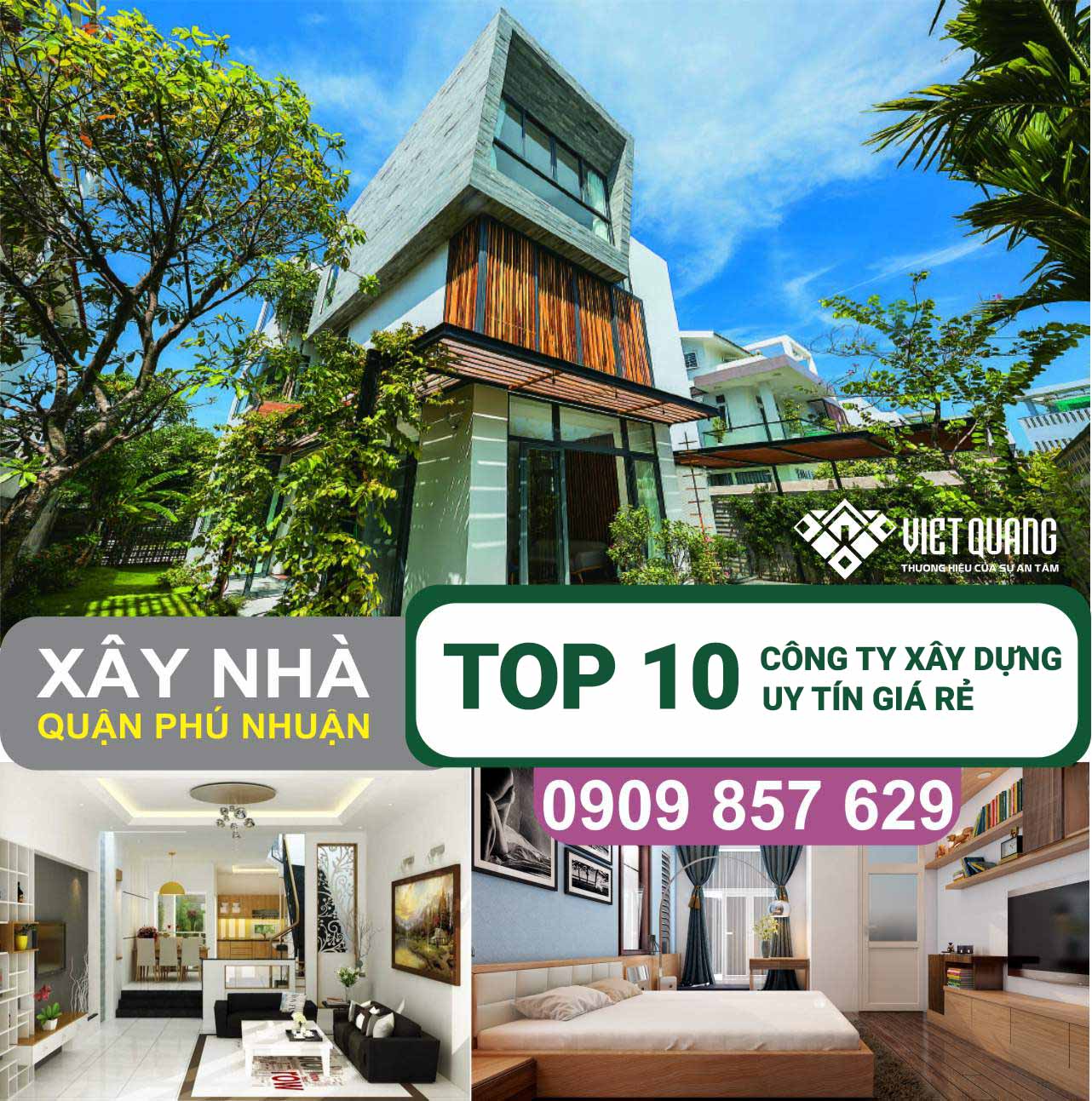TOP 10 công ty xây dựng nhà trọn gói Quận Phú Nhuận