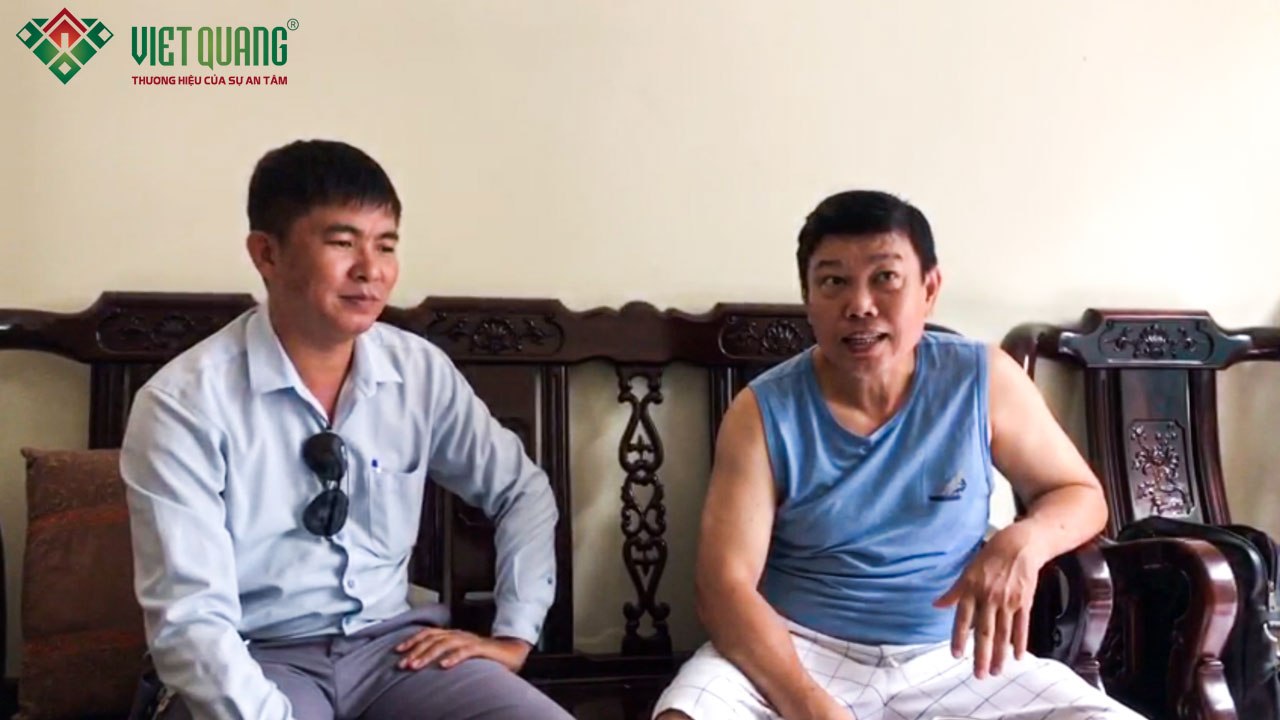 Đánh giá của anh Còn sau 6 năm sử dụng lại dịch vụ sửa nhà trọn gói của Việt Quang Group