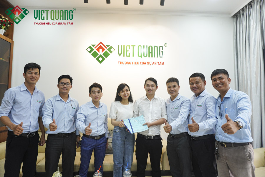 Việt Quang Group ký liên tiếp 2 hợp đồng xây dựng nhà, sữa chữa nhà trong ngày 