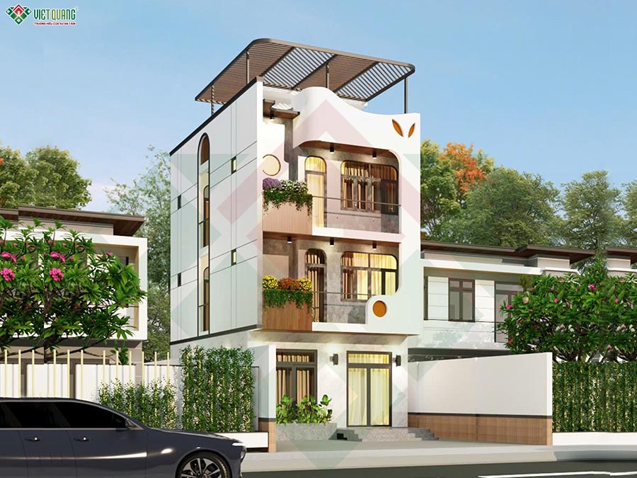 Nhà ở kết hợp kinh doanh 5x25m