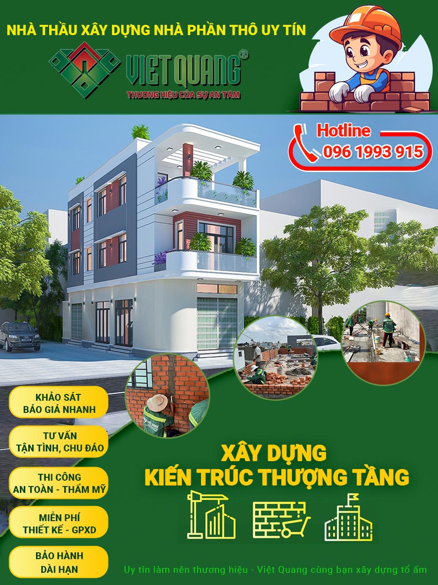 Việt Quang Group - Nhà thầy xây dựng phần thô uy tín