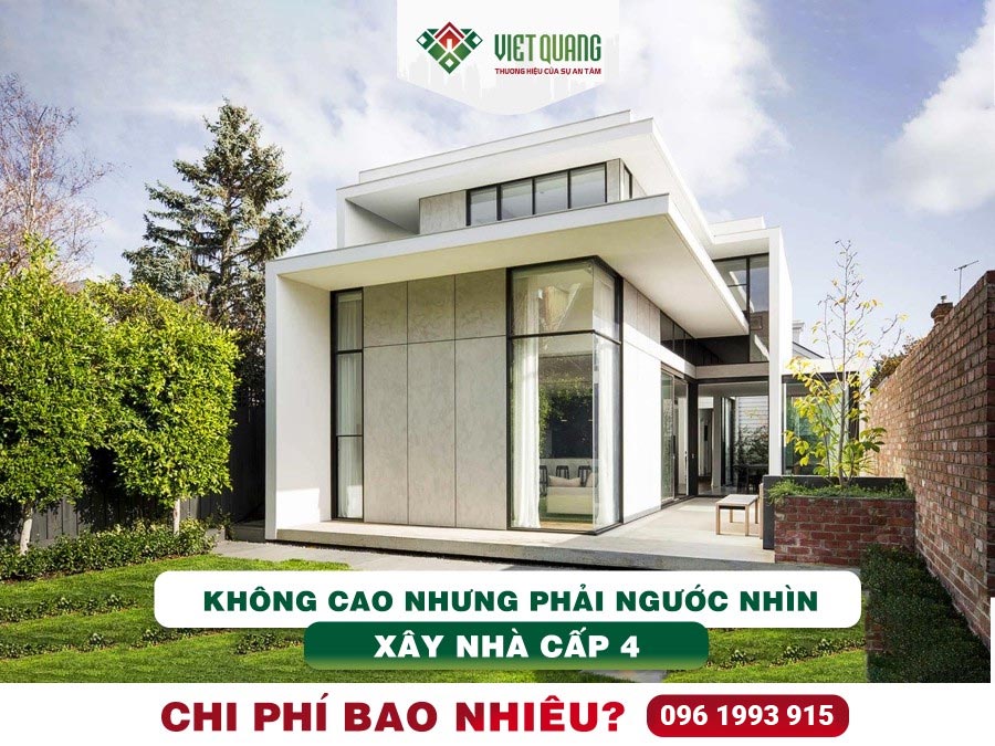 Xây nhà cấp 4 giá bao nhiêu tiền?