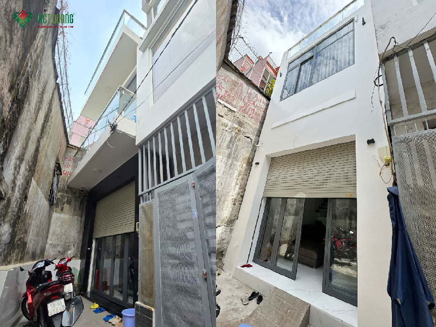 Sửa chữa nhà phố 2 tầng Anh Hiếu ở Quận Tân Phú