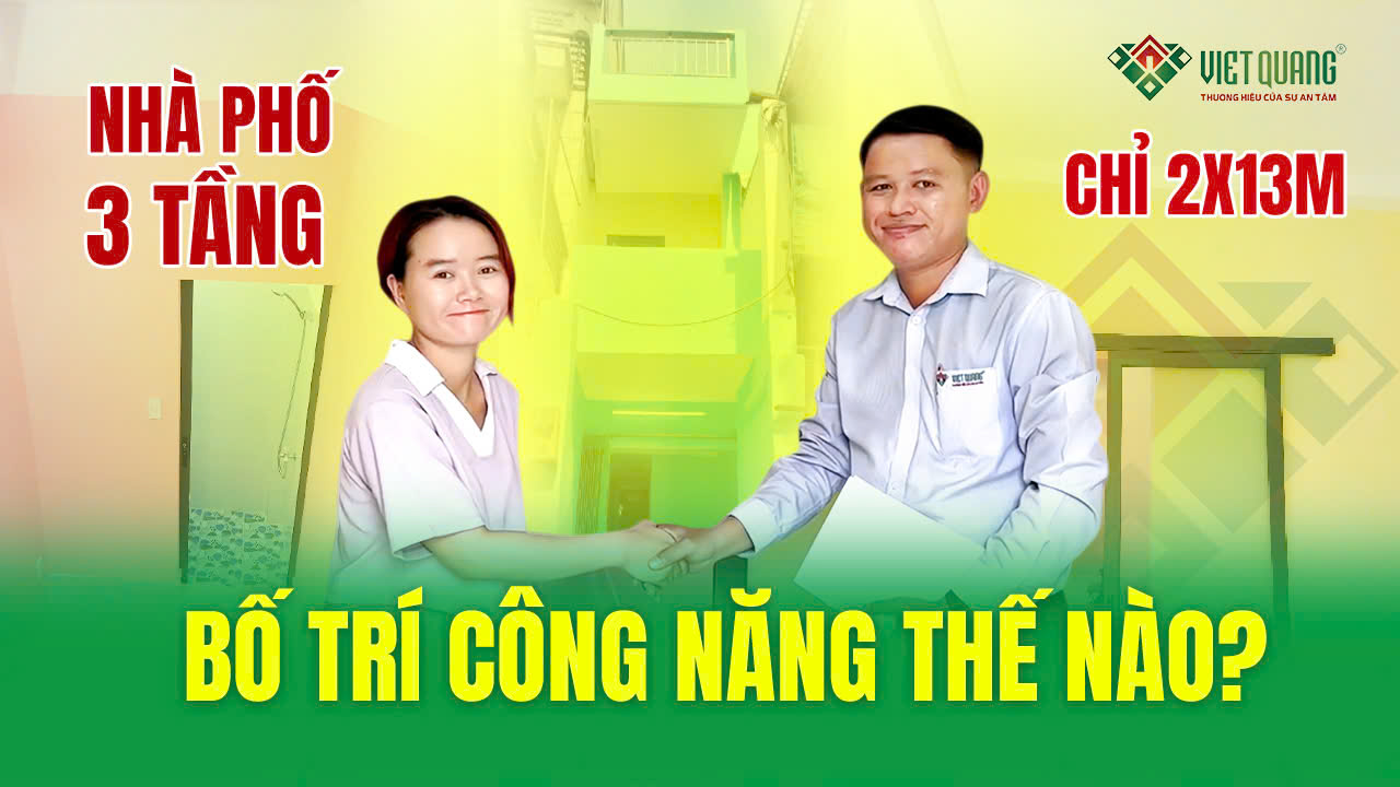 Cảm nhận của Chị Huệ khi nhận bàn giao nhà 3 tầng là gì?