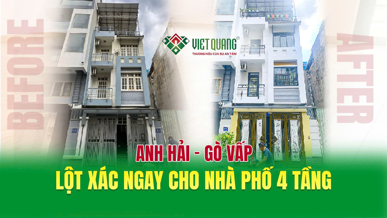 Đánh giá của Anh Hải về quá trình thi công cải tạo nhà