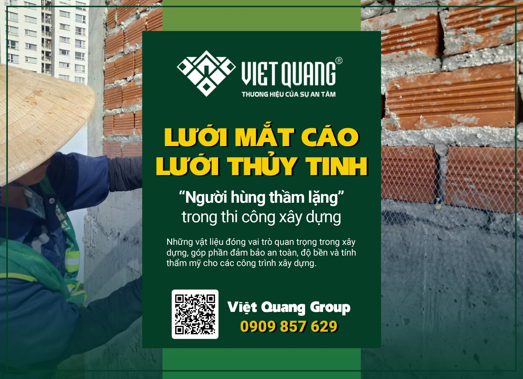 Lưới thủy tinh và lưới mắt cáo nên sử dụng khi nào trong thi công xây dựng nhà? 