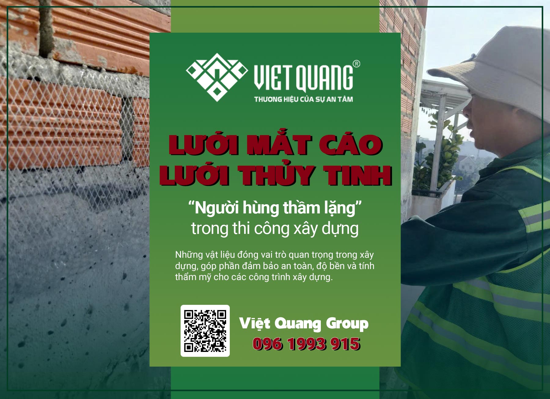 Lưới thủy tinh và lưới mắt cáo nên sử dụng khi nào trong thi công xây dựng nhà?