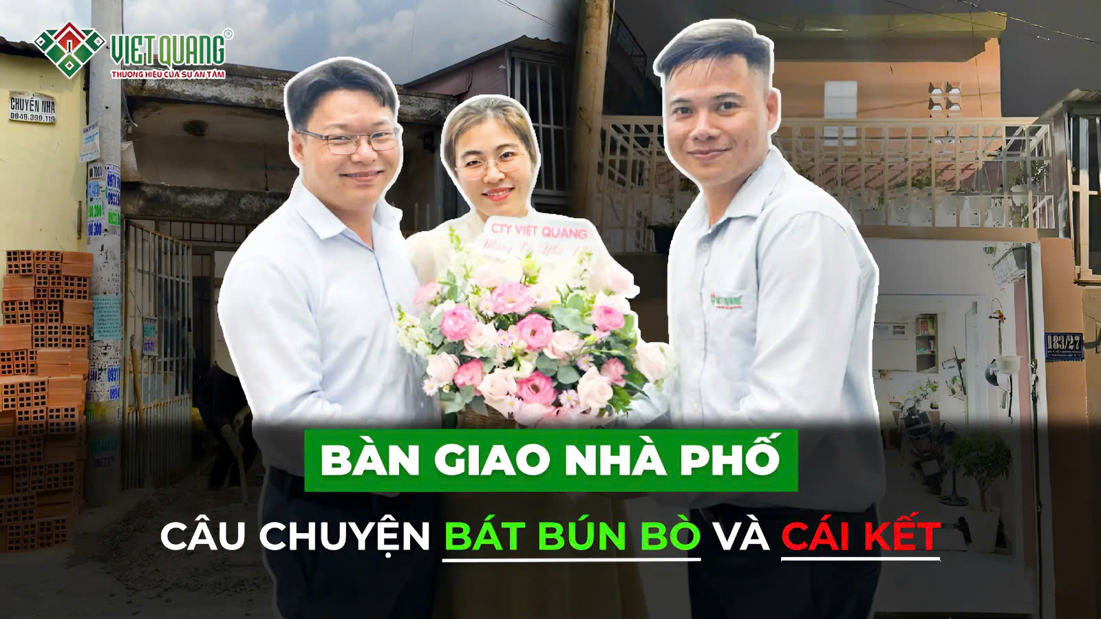 Bàn giao nhà phố | Câu chuyện bát bún bò và cái kết 