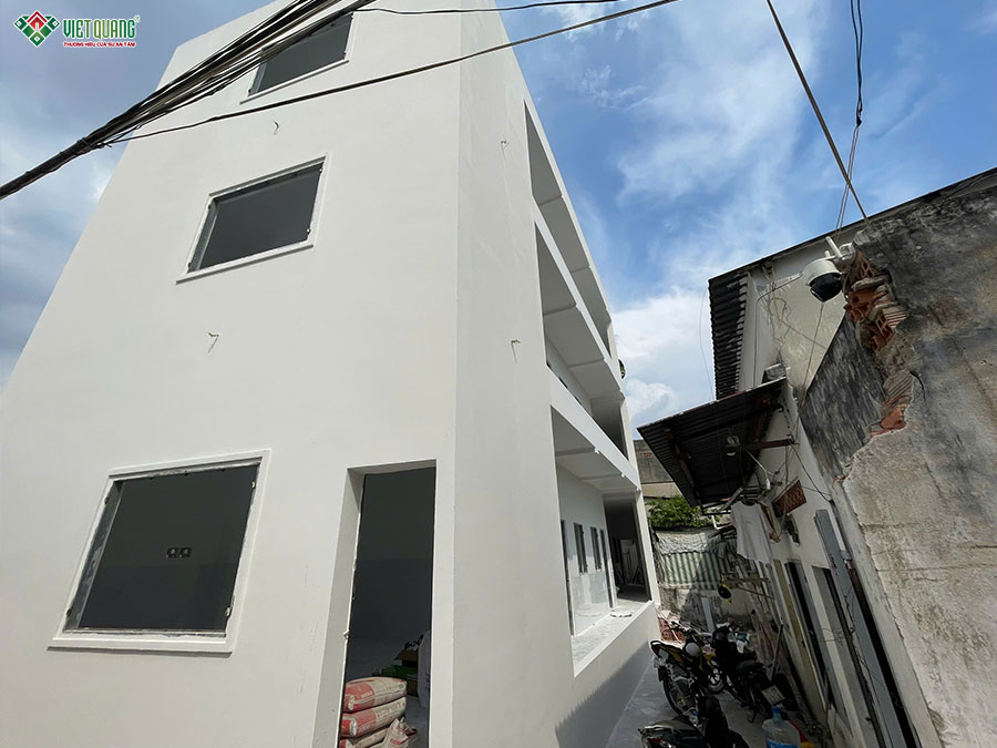 Thi công hoàn thiện nhà 3 tầng
