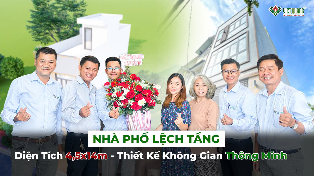 Bàn giao nhà phố tổ hợp không gian 3 tầng nhà Chị Châu 