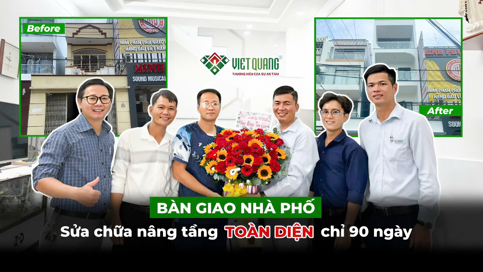 Biến nhà 2 tầng thành nhà 4 tầng chỉ trong 90 ngày