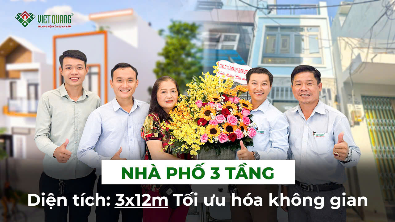 Bàn giao nhà phố | Nhà phố 3 tầng 3x12m Anh Cảnh ở Quận 1 