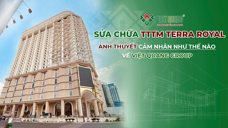 Bàn giao công trình sửa chữa TTTM Terra Royal