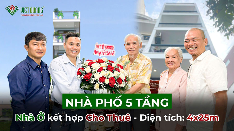 Đánh giá của Anh Minh về công trình nhà phố 5 tầng