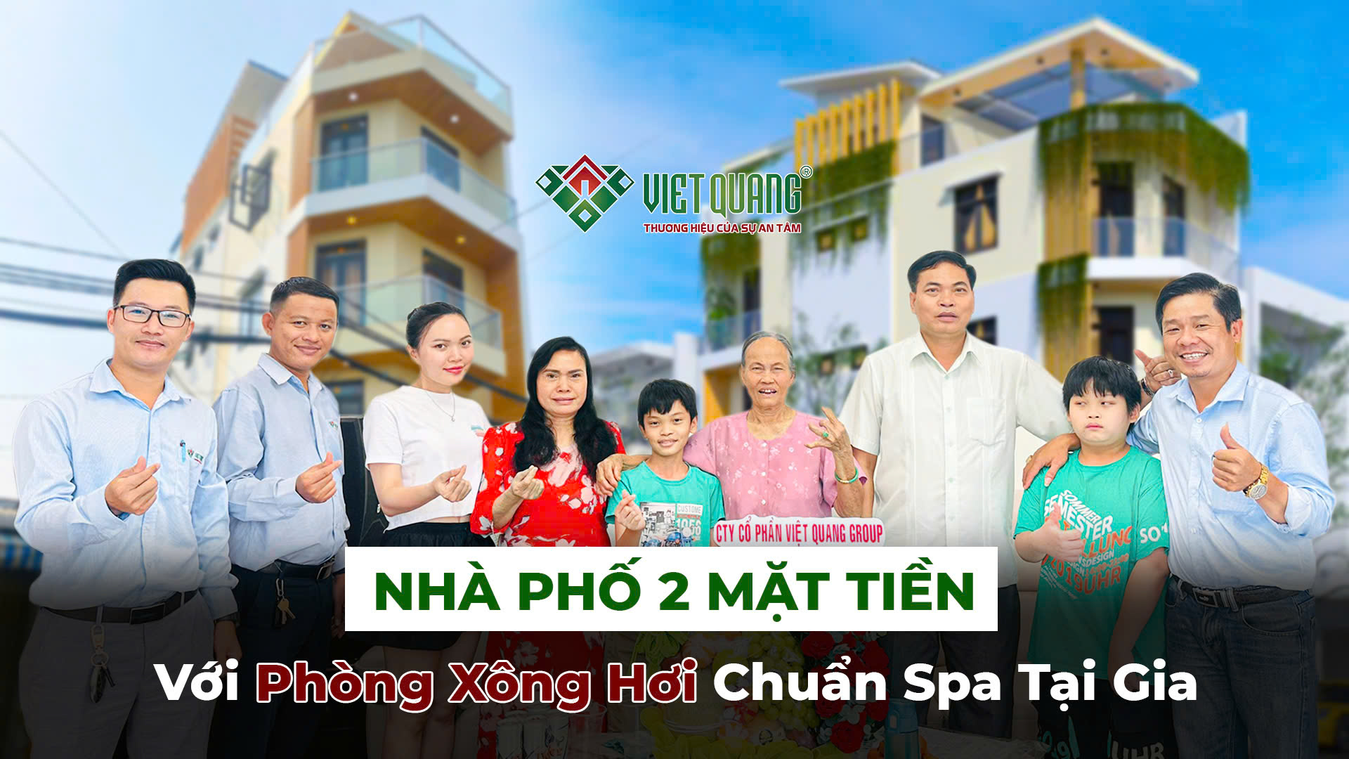 Gia đình Anh Thành nói gì về ngôi nhà do Việt Quang Group xây nhà trọn gói? 