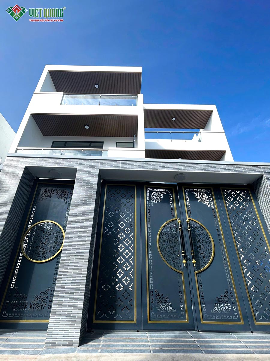 Xây nhà liền kề 3 tầng 5x14m Cô Thông ở huyện Hóc Môn