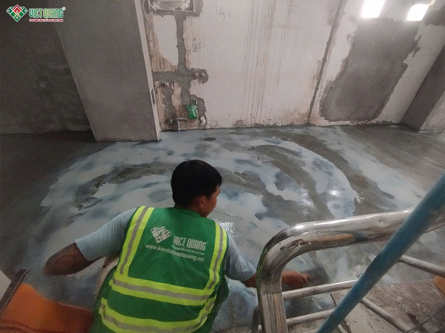 Thi công sửa chữa trọn gói tòa nhà phức hợp 9 tầng 5x21m Quận 11