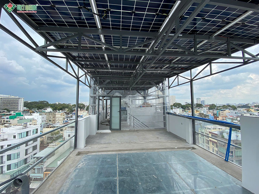 Thi công sửa chữa trọn gói tòa nhà phức hợp 9 tầng 5x21m Quận 11