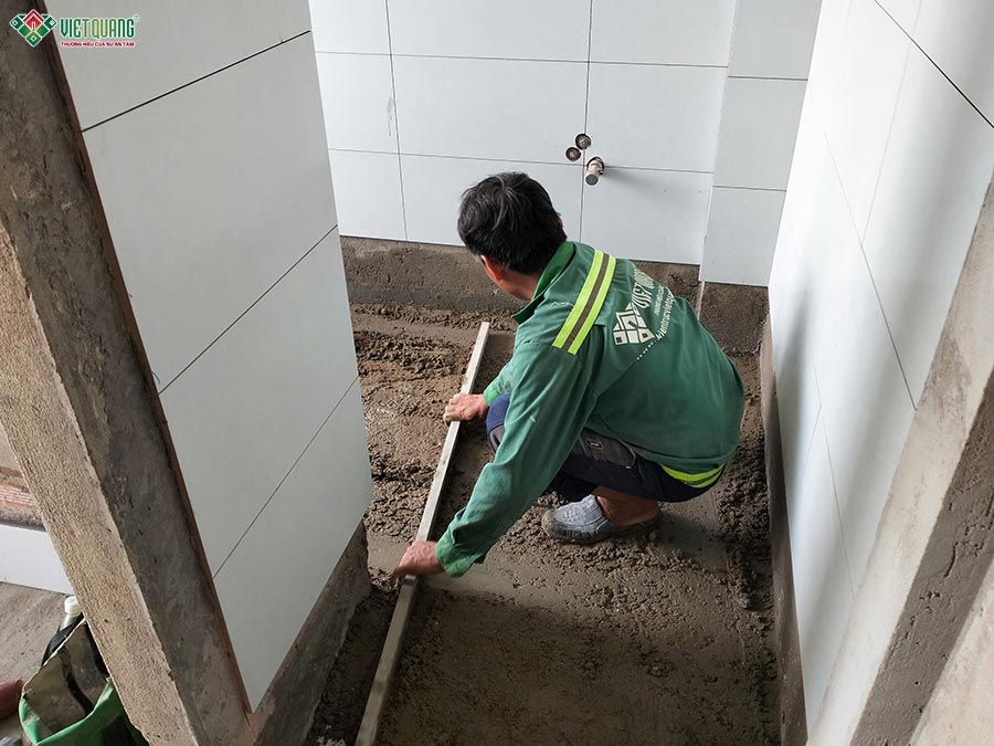 Thi công xây nhà trọn gói 5 tầng 4x16m