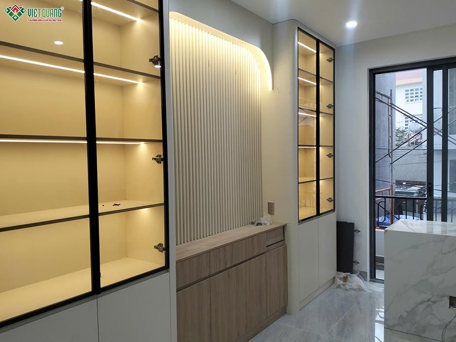 Thi công xây nhà trọn gói 5 tầng 4x16m