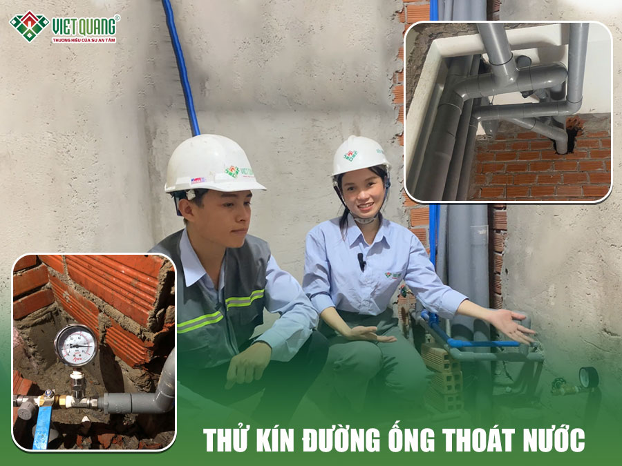 Quy trình thử kín đường ống cấp thoát nước tiêu chuẩn từ A – Z