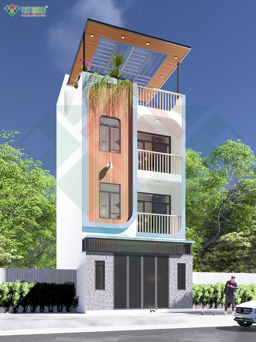 Xây nhà 3 tầng 6x9m từ ý tưởng thiết kế của Anh Quảng ở Gò Vấp 