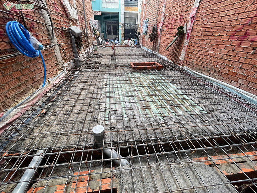 Xây dụng nhà 5 tầng 4x12m chị An quận Tân Phú