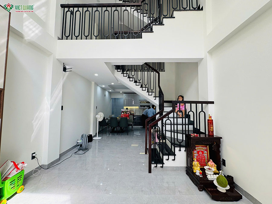 Bàn giao nhà 5 tầng 4x12m chị An quận Tân Phú