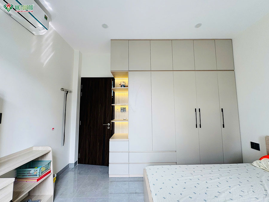 Bàn giao nhà 5 tầng 4x12m chị An quận Tân Phú