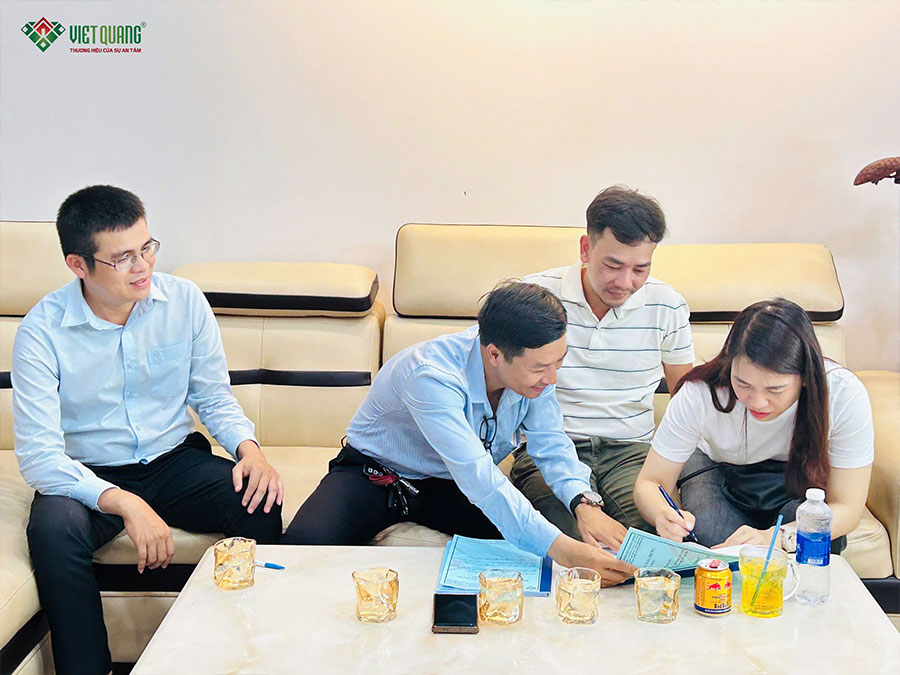 Hợp đồng thiết kế thi công trọn gói chị Yến Bình Thạnh
