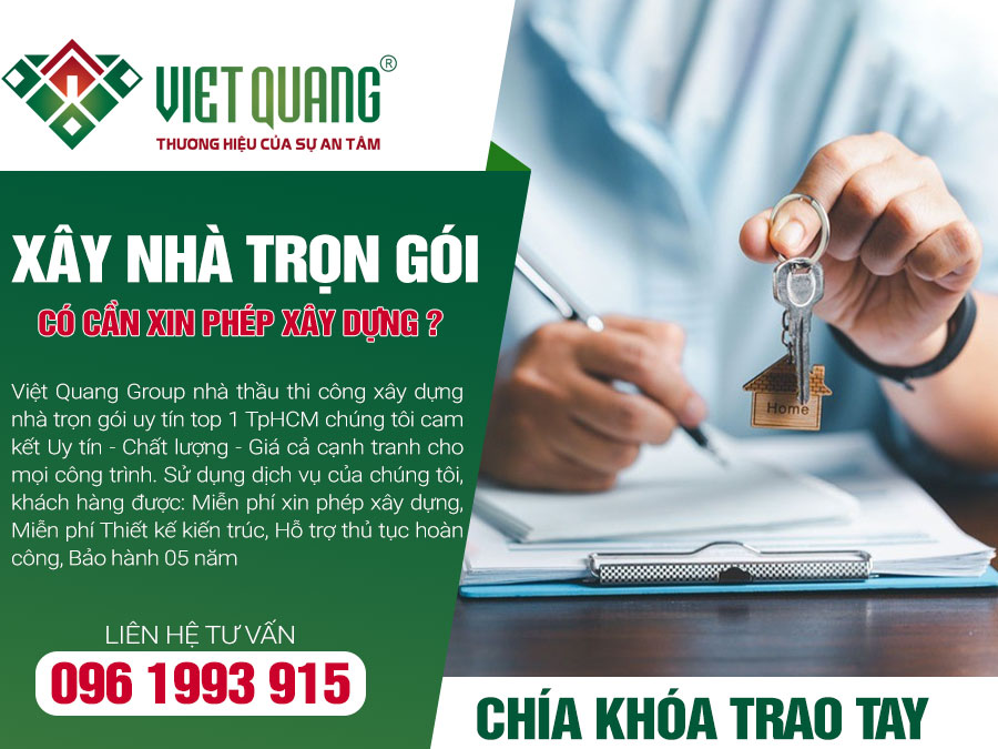 Xây nhà trọn gói có cần xin giấy phép xây dựng không? Thủ tục pháp lý đầy đủ gồm những gì?
