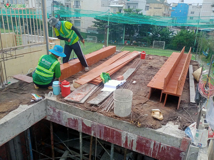 Xây dựng trọn gói nhà phố 3 tầng 4x12m cho anh Hân phường Tân Thuận Đông