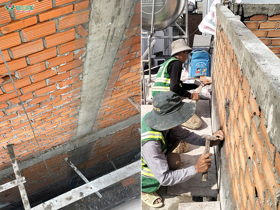 Xây dựng trọn gói nhà phố 3 tầng 4x12m cho anh Hân phường Tân Thuận Đông